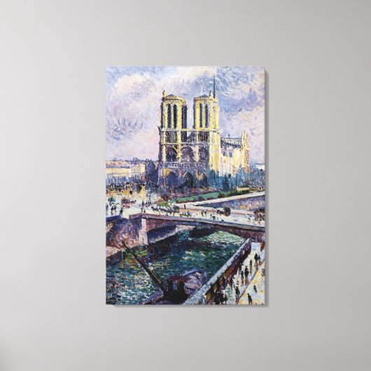 Notre Dame Canvas Afdruk (Voorkant)