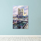 Notre Dame Canvas Afdruk (Insitu (Houten vloer))