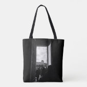 Notre Dame Canvas tas (Achterkant)