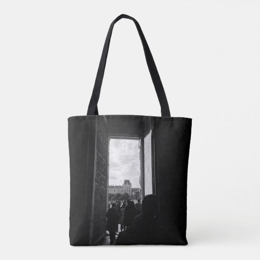 Notre Dame Canvas tas (Achterkant)