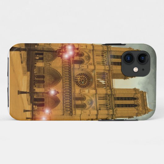 Notre Dame Case-Mate iPhone Case (Achterkant (horizontaal))