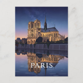 Notre Dame Cathedra Paris Frankrijk Briefkaart
