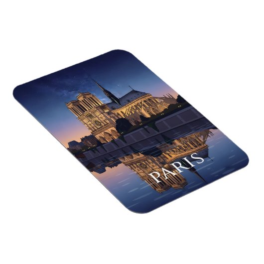 Notre Dame Cathedra Paris Frankrijk Magneet (Rechterzijde)