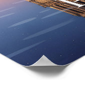 Notre Dame Cathedra Paris Frankrijk Poster (Hoek)