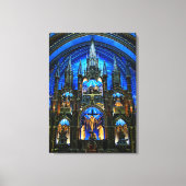 Notre Dame Cathedral Altar Canvas Afdruk (Voorkant)