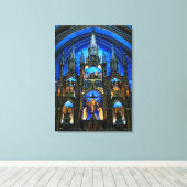 Notre Dame Cathedral Altar Canvas Afdruk (Insitu (Houten vloer))
