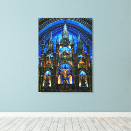 Notre Dame Cathedral Altar Canvas Afdruk