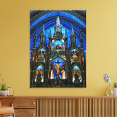 Notre Dame Cathedral Altar Canvas Afdruk (Insitu (Woonkamer))