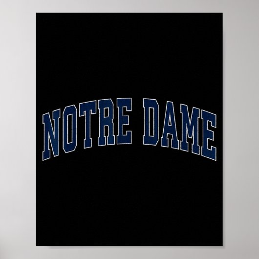 Notre. Dame. Cathedral. Apparel  Poster (Voorkant)