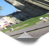 Notre Dame Cathedral, Bayeux, Frankrijk Poster (Hoek)