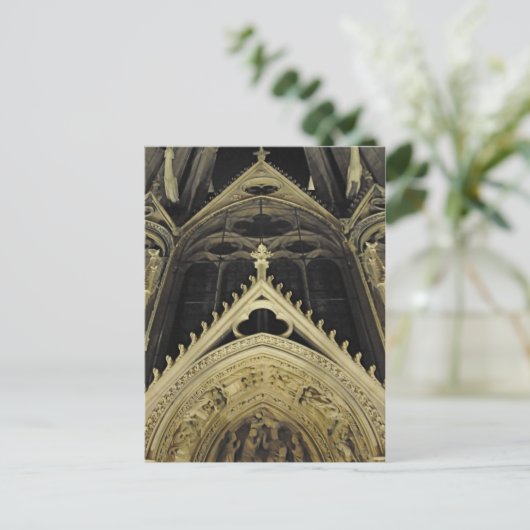 Notre Dame Cathedral Briefkaart (Staand voorkant)