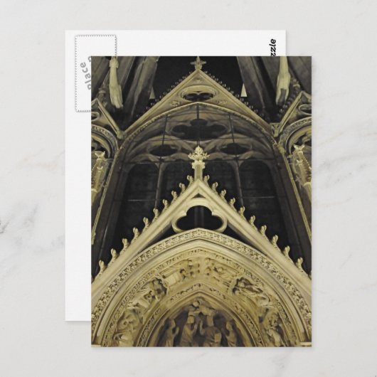 Notre Dame Cathedral Briefkaart (Voorkant / Achterkant)