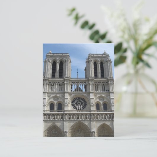 Notre Dame Cathedral Briefkaart (Staand voorkant)