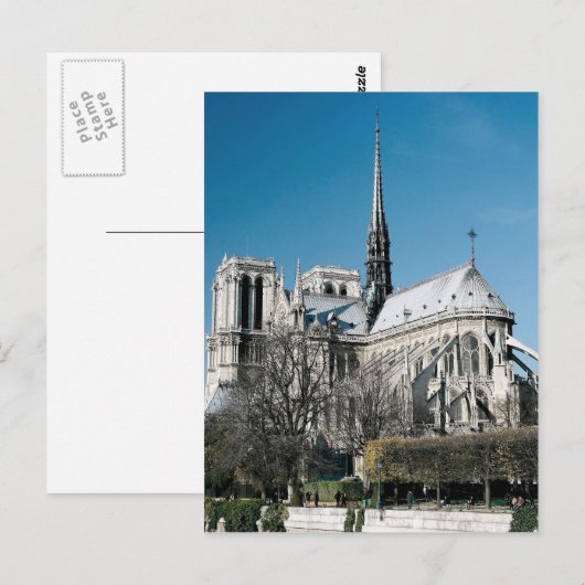 Notre Dame Cathedral Briefkaart (Voorkant / Achterkant)