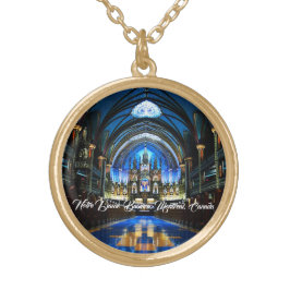 Notre Dame Cathedral Goud Vergulden Ketting