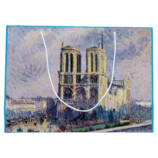 Notre Dame Cathedral Groot Cadeauzakje (Achterkant)