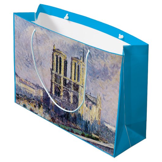 Notre Dame Cathedral Groot Cadeauzakje (Achterkant Gekanteld)