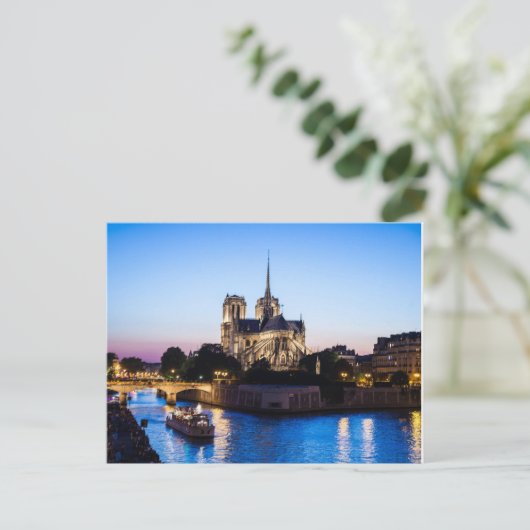 Notre Dame Cathedral Paris Briefkaart (Staand voorkant)