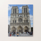 Notre Dame Cathedral, Paris, France Legpuzzel (Verticaal)