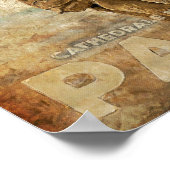 Notre Dame Cathedral Paris, le Stryga Chimera Poster (Hoek)