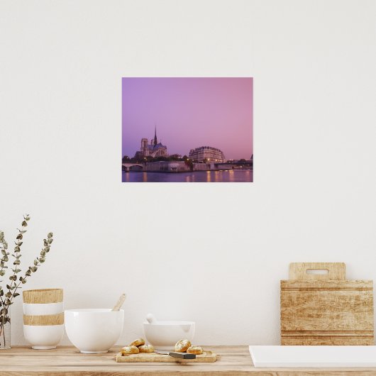 Notre Dame Cathedral Poster (Keuken)