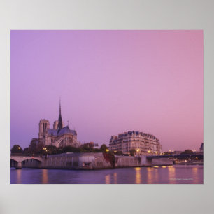 Notre Dame Cathedral Poster