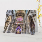 Notre Dame Cathedral Reims Kaart (Gele Bloem)