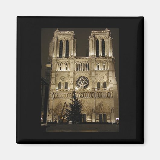 Notre Dame Church Magneet (Voorkant)