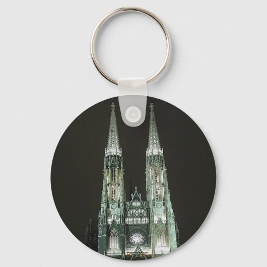 Notre Dame Church Sleutelhanger (Voorkant)