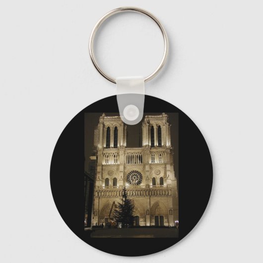 Notre Dame Church Sleutelhanger (Voorkant)
