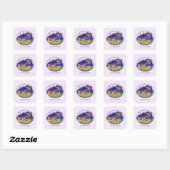 Notre Dame Classic Square Stickers - Dromen (Vel)
