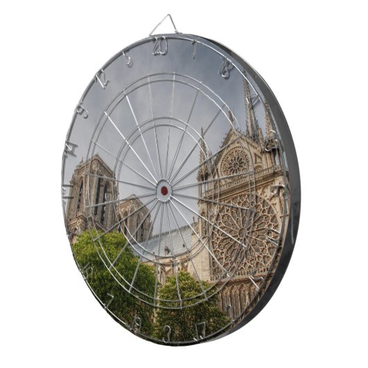 Notre Dame Dartbord (Voorkant Rechts)
