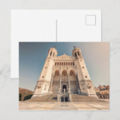 Notre-Dame de Fourvière basilica Briefkaart (Voorkant / Achterkant)