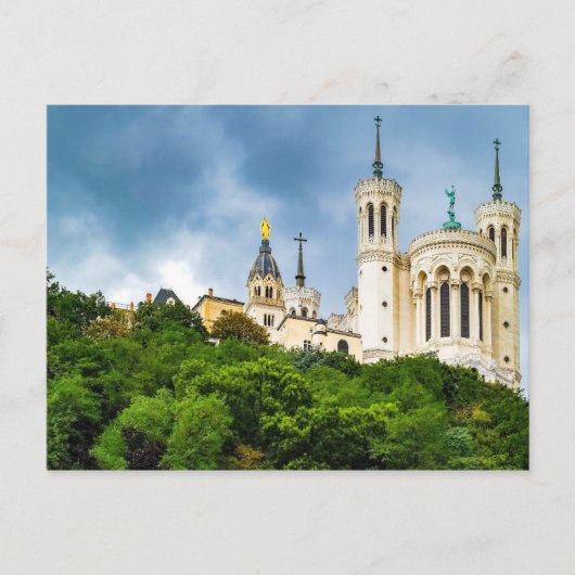 Notre-Dame de Fourvière - Lyon Briefkaart (Voorkant)