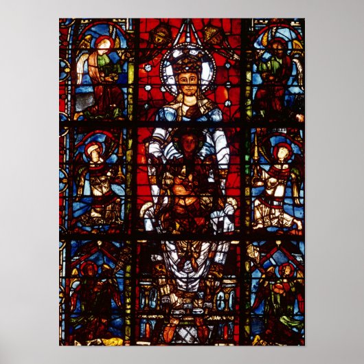 Notre-Dame de la Belle Verriere Poster (Voorkant)