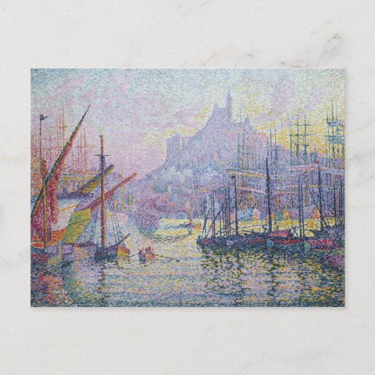 Notre Dame de la Garde (La Bonne-Mère) Signac Briefkaart (Voorkant)