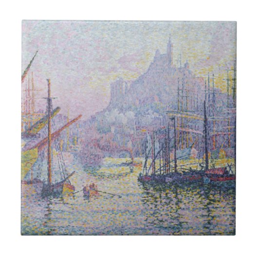 Notre-Dame-de-la-Garde La Bonne Mere Tegeltje (Voorkant)