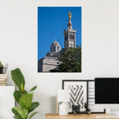 Notre-Dame de la Garde Poster (Thuiskantoor)