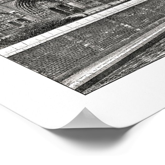 Notre Dame de Paris 12 "x16" Poster (Hoek)