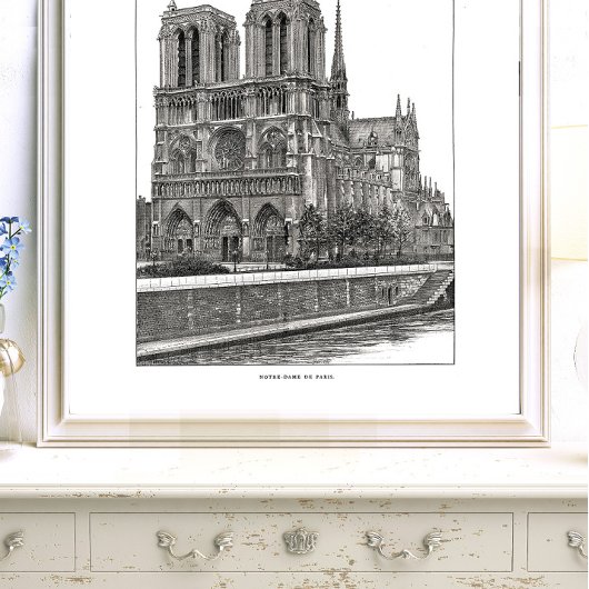 Notre Dame de Paris 12 "x16" Poster