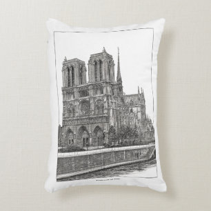 Notre Dame de Paris Accent Kussen