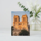 Notre Dame de Paris bij de Gouden Uur - Parijs, Fr Briefkaart (Staand voorkant)