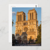 Notre Dame de Paris bij de Gouden Uur - Parijs, Fr Briefkaart (Voorkant / Achterkant)