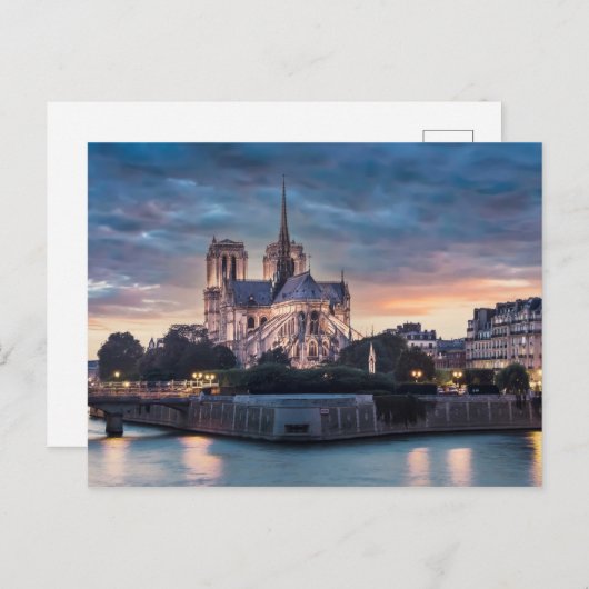 Notre-Dame de Paris Briefkaart (Voorkant / Achterkant)
