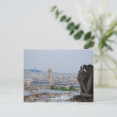 Notre Dame de Paris Briefkaart (Staand voorkant)