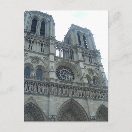 Notre Dame de Paris Briefkaart (Voorkant)