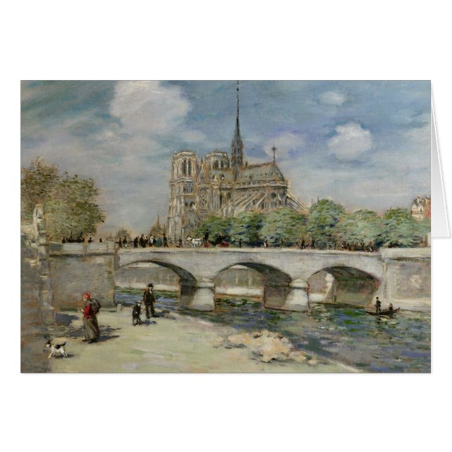 Notre Dame de Paris, c.1900 (Voorkant Horizontaal)