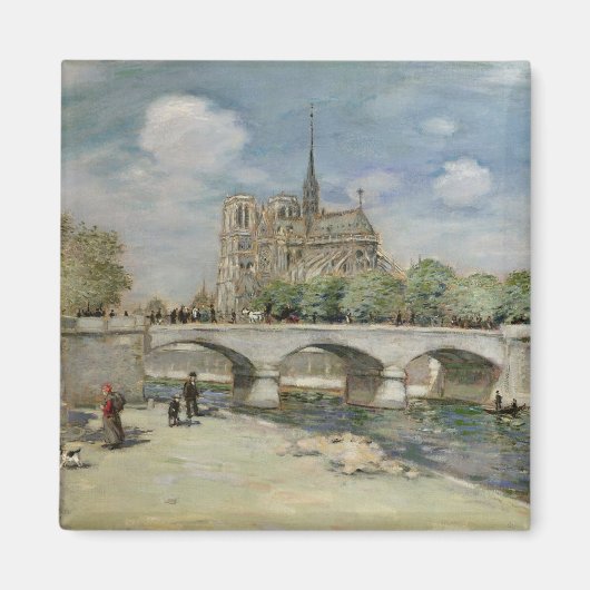 Notre Dame de Paris, c.1900 Magneet (Voorkant)