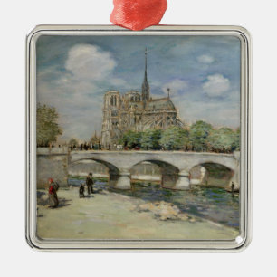 Notre Dame de Paris, c.1900 Metalen Ornament