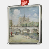 Notre Dame de Paris, c.1900 Metalen Ornament (Links)